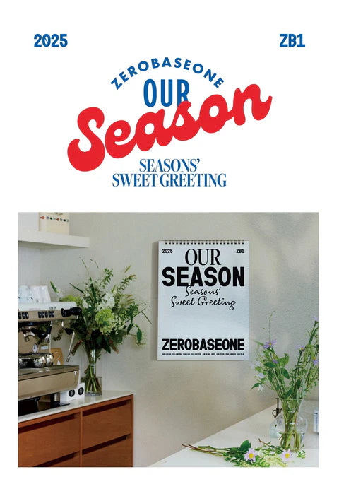 ZEROBASEONE - 2025 SEASON'S GREETINGS [OUR SEASON] WALL CALENDAR