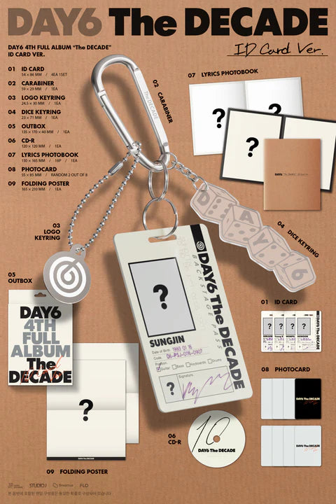 DÍA 6 - LA DÉCADA 4º ÁLBUM COMPLETO [ID CARD MD VER.]