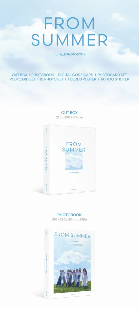 FROMIS_9 - PHOTOBOOK 2024 FROM SUMMER [EXCLUSIVE POB]