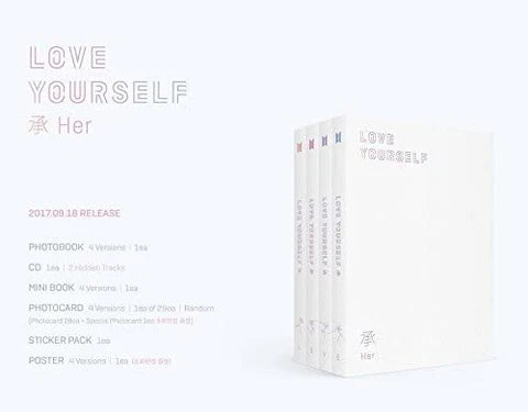 BTS - LOVE YOURSELF 承 'HER 5TH MINI ALBUM