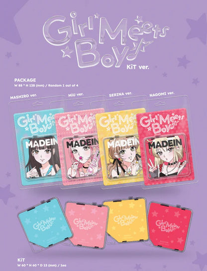 MADEIN - GIRL MEETS BOY ÁLBUM [VER. KiT]