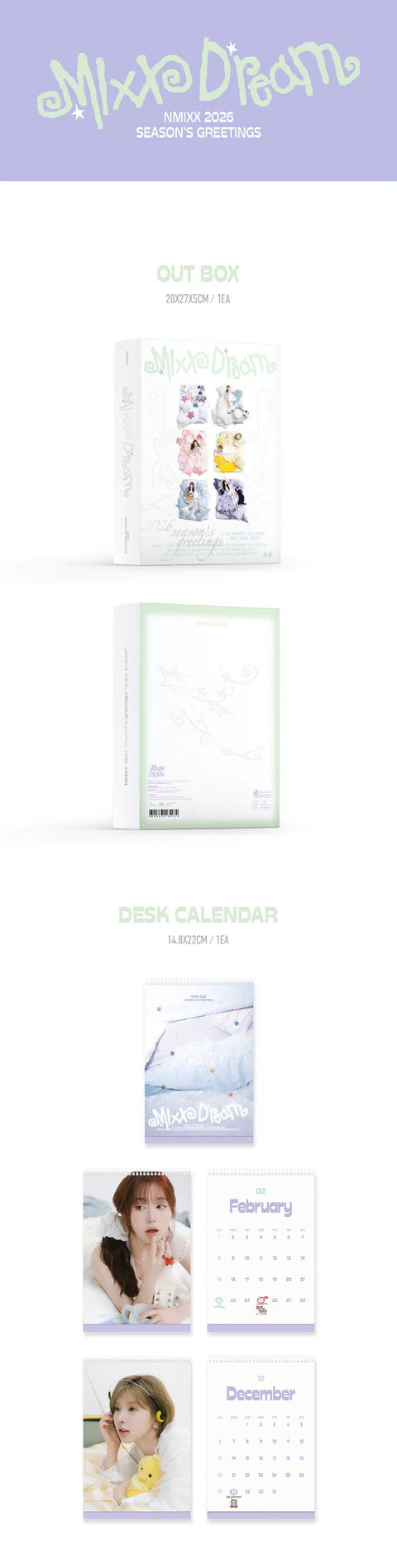 (PRE-ORDER) NMIXX - 2026 SEASON'S GREETINGS [MIXX DREAM]