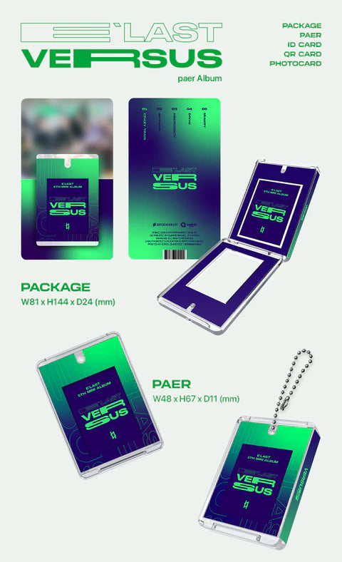 E'LAST - VERSUS 5TH MINI ALBUM [VERSUS PAER VER.]