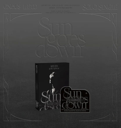 LEEDO (ONEUS) - SUN GOES DOWN ÁLBUM SENCILLO EN SOLITARIO [VERSIÓN POCAALBUM]