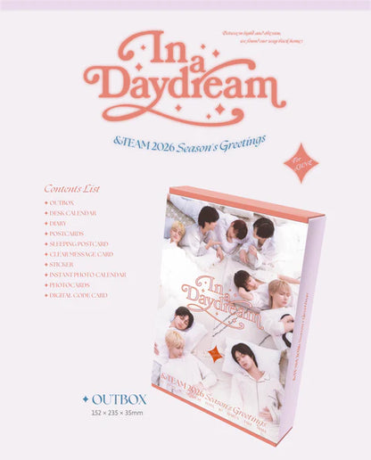 (PRE-ORDER) &TEAM - 2026 SEASON'S GREETINGS [IN A DAYDREAM]