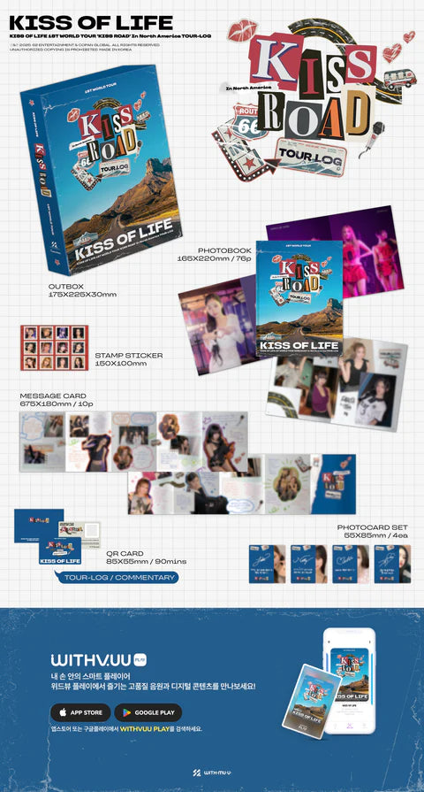 KISS OF LIFE - KISS ROAD 1ST WORLD TOUR IN NORTH AMERICA TOUR - LOG