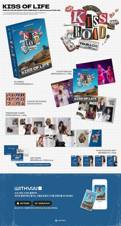 KISS OF LIFE - KISS ROAD 1ST WORLD TOUR IN NORTH AMERICA TOUR - LOG