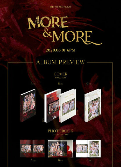 TWICE - MORE & MORE 9TH MINI ALBUM