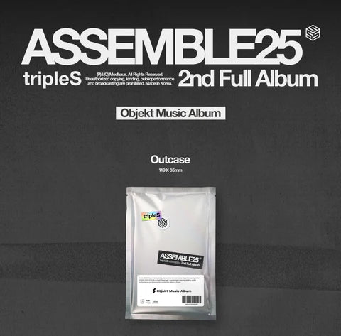 tripleS - ASSEMBLE25 2ND ALBUM [OBJEKT MUSIC VER.]