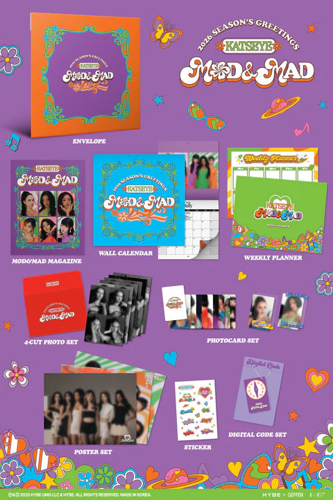 (PRE-ORDER) KATSEYE - 2026 SEASON'S GREETINGS [MOD & MAD]