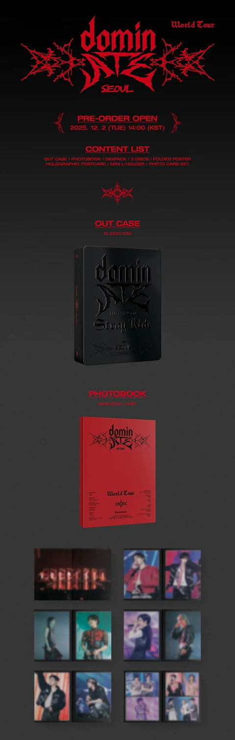 STRAY KIDS - WORLD TOUR DOMINATE SEOUL [DVD]