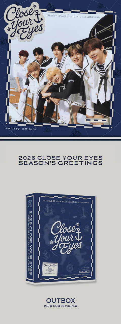 (PRE-ORDER) CLOSE YOUR EYES - 2026 SEASON'S GREETINGS