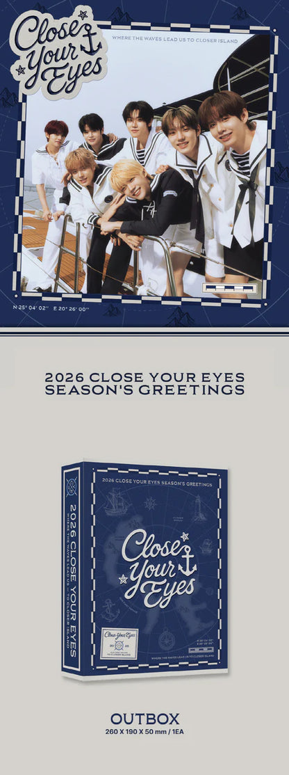 (PRE-ORDER) CLOSE YOUR EYES - 2026 SEASON'S GREETINGS