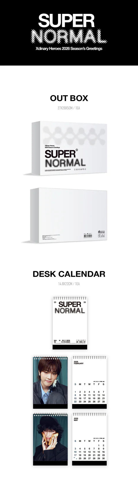 (PRE-ORDER) XDINARY HEROES - 2026 SEASON'S GREETINGS [SUPER NORMAL]