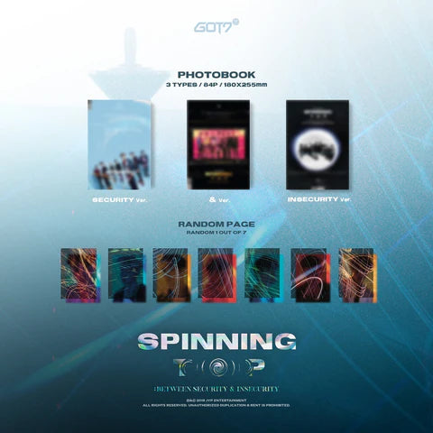 GOT7 - SPINNING TOP MINI ALBUM