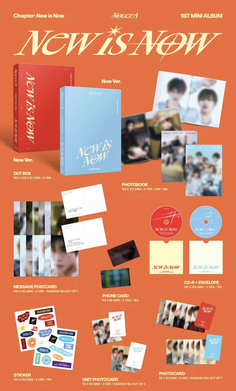 NOUERA - CHAPTER: NEW IS NOW 1ST MINI ALBUM