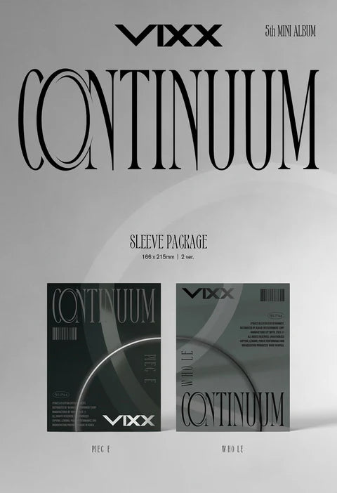 VIXX - CONTINUUM 5TH MINI ALBUM