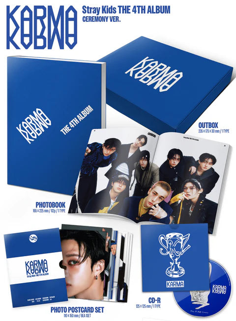 STRAY KIDS - KARMA 4TH ALBUM [STANDARD VER.]