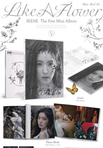 IRENE (RED VELVET) - LIKE A FLOWER 1ST MINI ALBUM [PHOTOBOOK VER.]