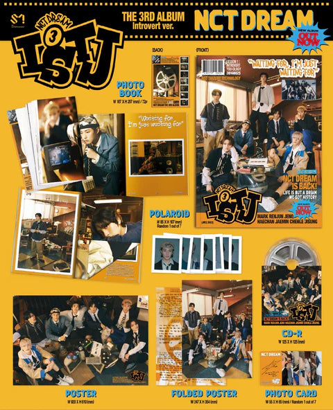 NCT DREAM - ISTJ 3RD ALBUM [PHOTOBOOK VER.]