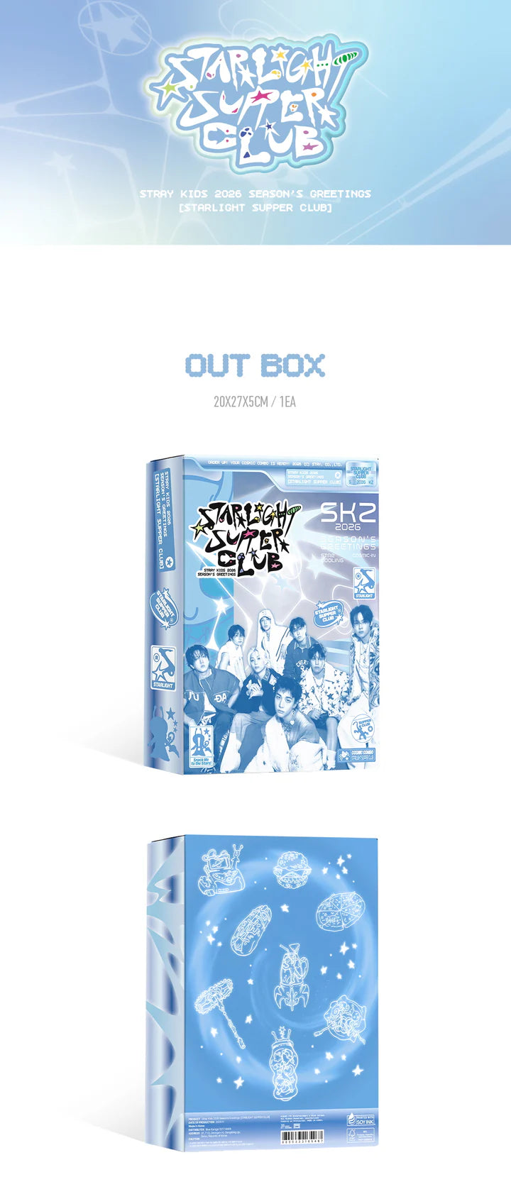 (PRE-ORDER) STRAY KIDS - 2026 SEASON'S GREETINGS [STARLIGHT SUPPER CLUB]