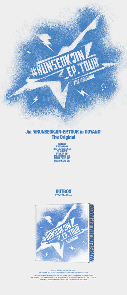 (PRE-ORDER) JIN #RUNSEOKJIN EP.TOUR IN GOYANG THE ORIGINAL