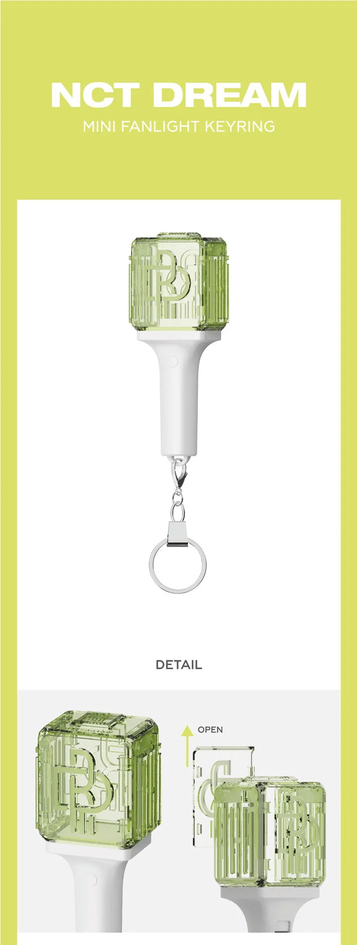 NCT DREAM - MINI FANLIGHT KEYRING VER.2.0