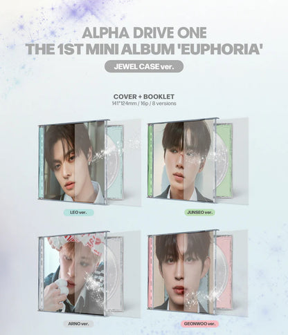 ALPHA DRIVE ONE - EUPHORIA 1ST MINI ALBUM [JEWEL CASE VER.]