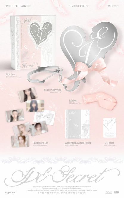 IVE - IVE SECRET 4TH MINI ALBUM [MD VER.]