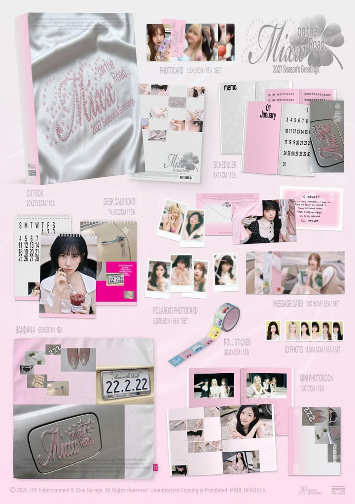 (PRE-ORDER) NMIXX - 2027 SEASON'S GREETING [MIXX ON THE ROAD]