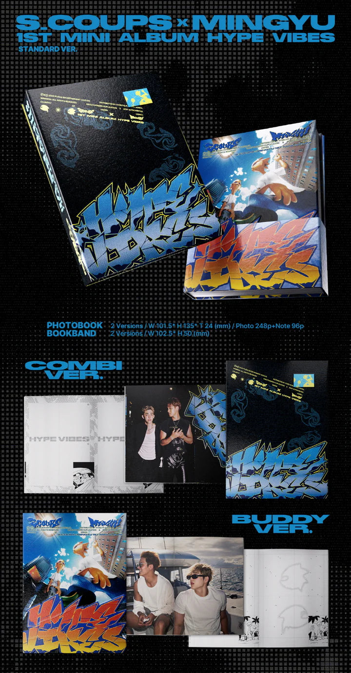 S.COUPS X MINGYU (SEVENTEEN) - HYPE VIBES 1ST MINI ALBUM