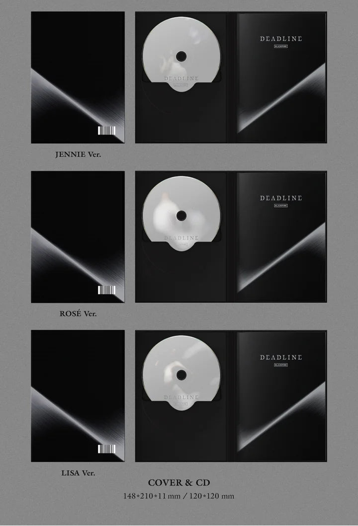 (PRE-ORDER) BLACKPINK - DEADLINE 3RD MINI ALBUM [SILVER VER.]