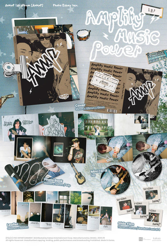 AxMxP - AxMxP 1ST ALBUM [PHOTO ESSAY BY AxMxP VER.]