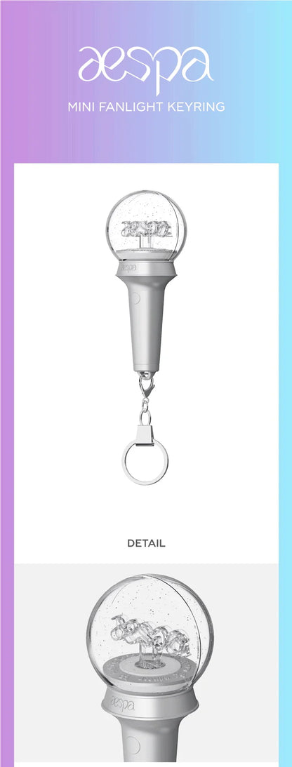AESPA - MINI FANLIGHT KEYRING