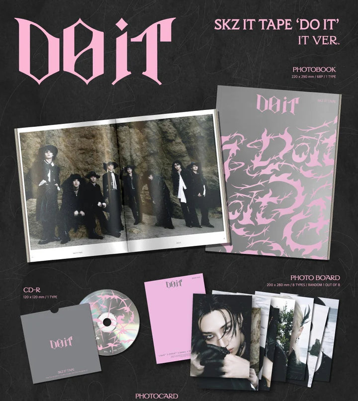 STRAY KIDS - DO IT SKZ IT TAPE ALBUM [IT VER.]