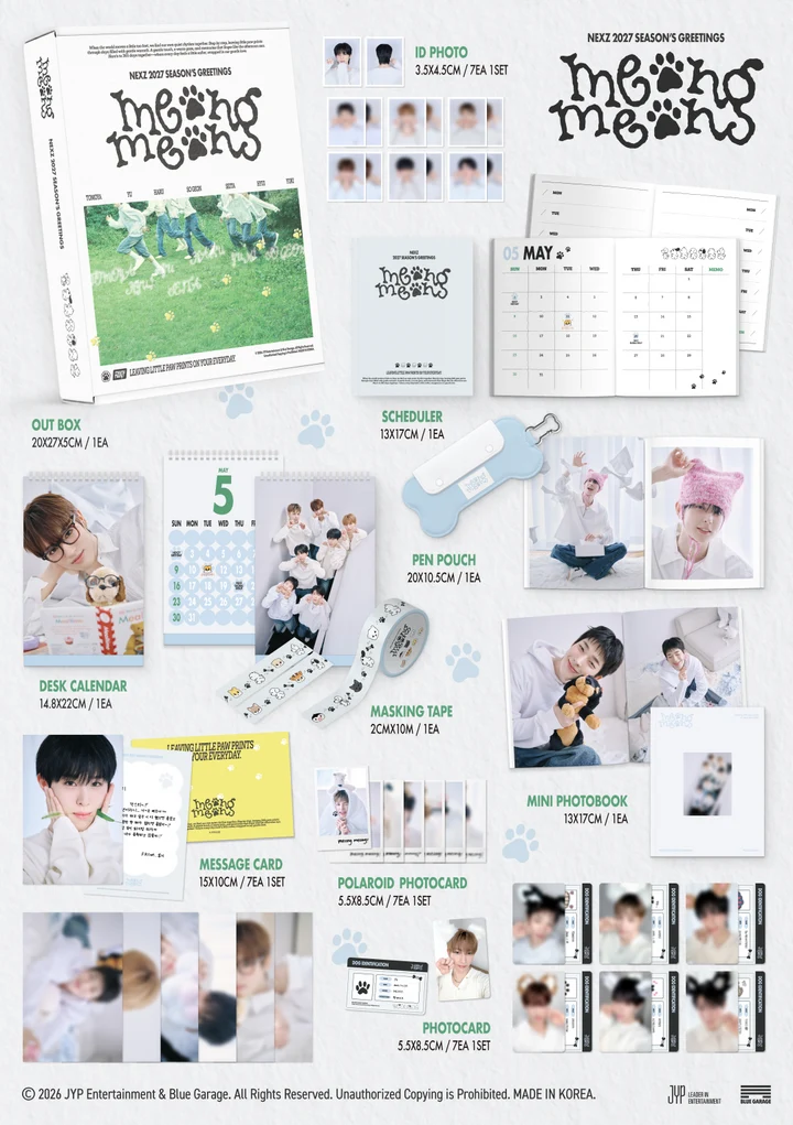 (PRE-ORDER) NEXZ - 2027 SEASON'S GREETING [MEONG MEONG]