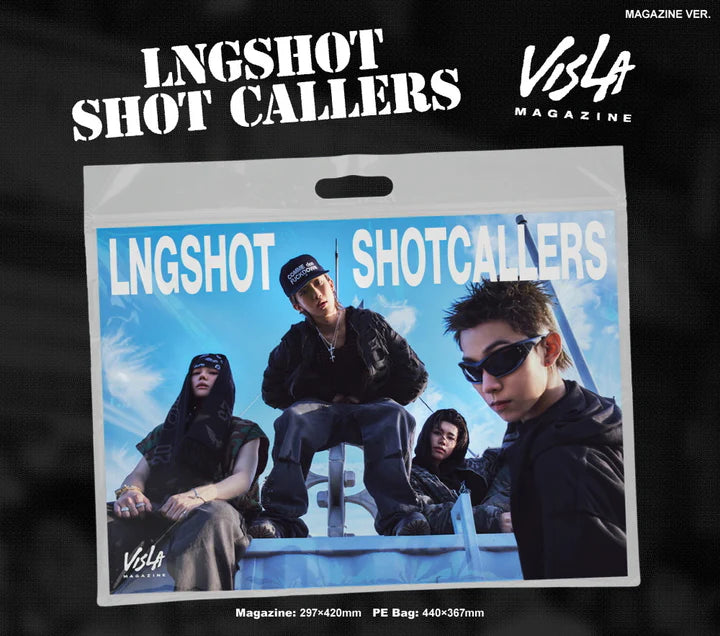 (PRE-ORDER) LNGSHOT - SHOT CALLERS EP ALBUM [MAGAZINE VER.]