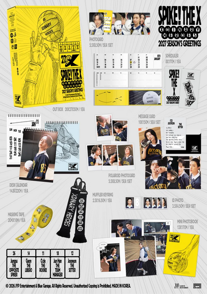 (PRE-ORDER) XDINARY HEROES - 2027 SEASON'S GREETING [SPIKE! THE X]