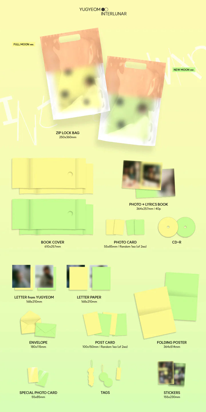 YUGYEOM (GOT7) - INTERLUNAR 2ND MINI ALBUM