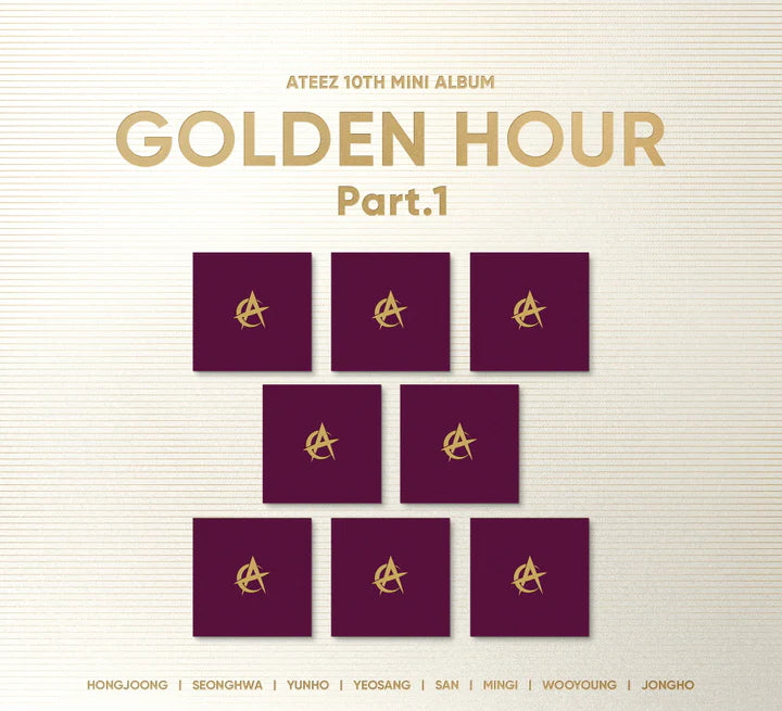 ATEEZ - GOLDEN HOUR : PART.1 ALBUM [DIGIPAK VER.]