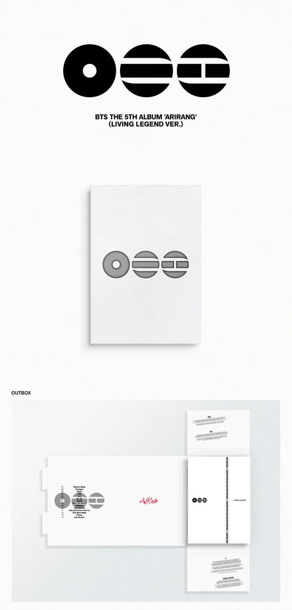 BTS - ARIRANG 5TH ALBUM [LIVING LEGEND VER.]