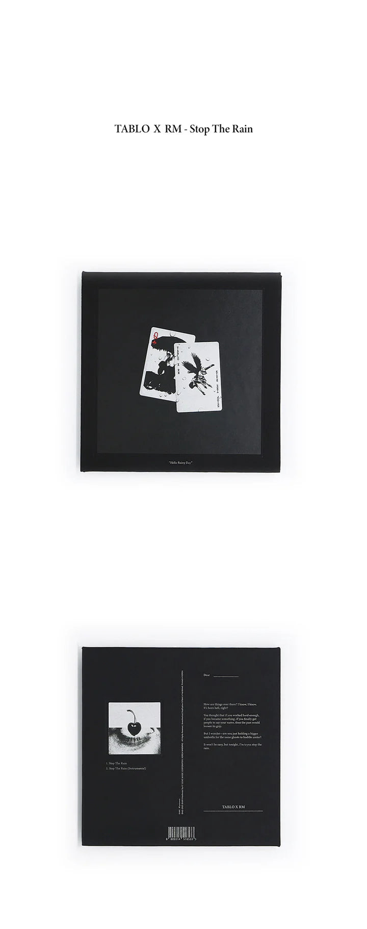 TABLO, RM - STOP THE RAIN