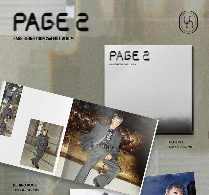 KANG SEUNG YOON (GANADOR) - PÁGINA 2 2DO ÁLBUM COMPLETO [DETRÁS DE LA VERSIÓN]