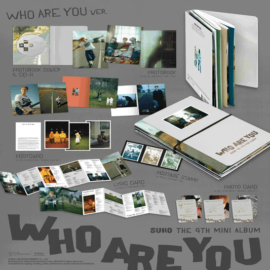 SUHO (EXO) - WHO ARE YOU 4TH MINI ALBUM [WHO ARE YOU VER.]