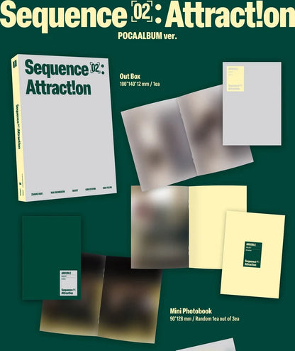 (PRE-ORDER) AND2BLE - SEQUENCE 02: ATTRACTION 2ND MINI ALBUM [POCAALBUM VER.]