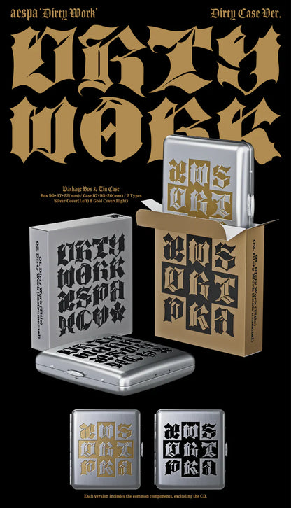 AESPA - DIRTY WORK SINGLE ALBUM [CASE VER.]