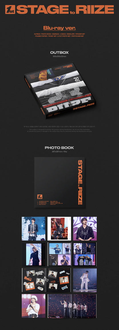 RIIZE - 1ST STAGE TO RIIZE BLU-RAY