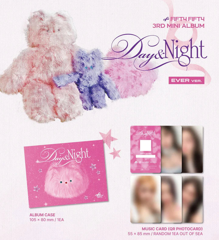 FIFTY FIFTY - DAY & NIGHT 3RD MINI ALBUM [PLATAFORM VER.]