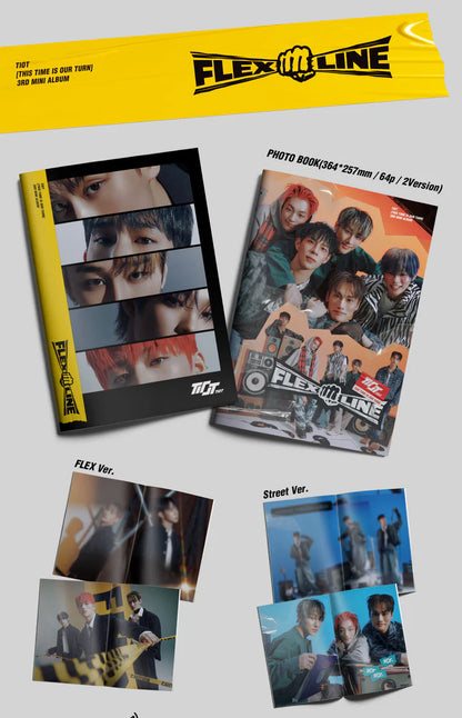 TIOT - FLEX LINE 3RD MINI ALBUM [PHOTOBOOK VER.]