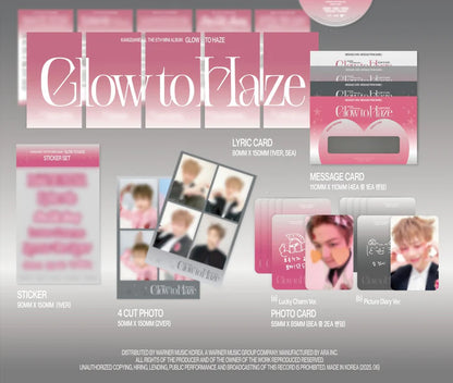 KANG DANIEL - GLOW TO HAZE 6TH MINI ALBUM [PHOTOBOOK VER.]